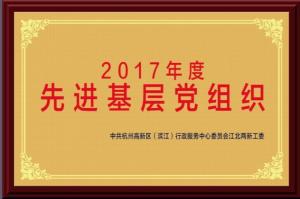 2017年度 先进基层党组织